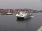 The catamaran ferry (32kb)